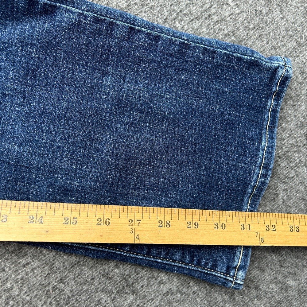 Levi's Jeans Women 28 Blue 725 High Rise Bootcut Stretch Denim Denim Pants - Picture 6 of 9